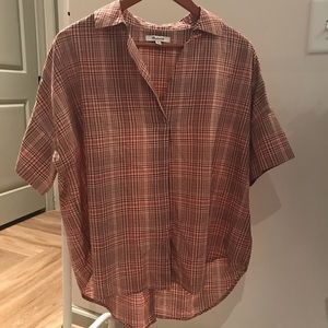Madewell Courier Button-Back Shirt